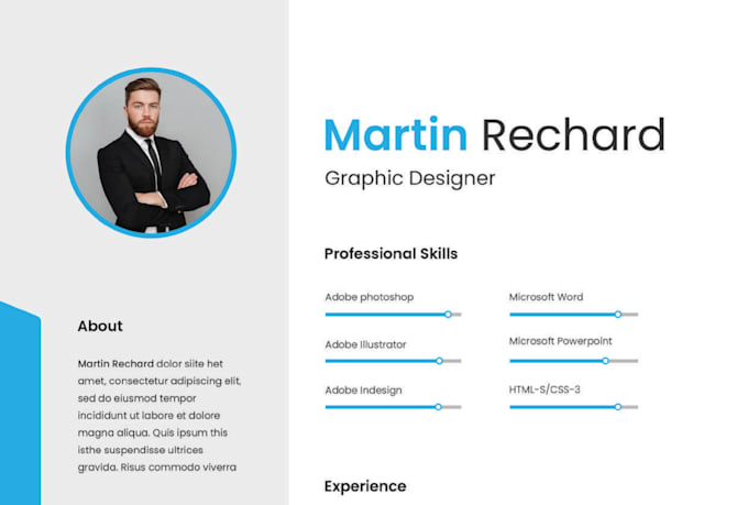 provide professional resume designing services